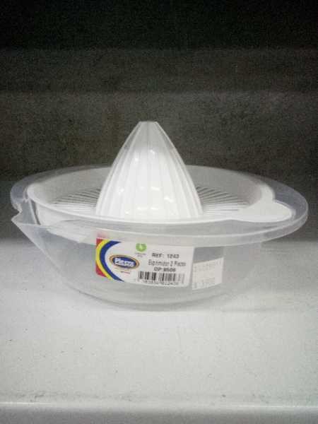 Exprimidor 2 piezas Plesco
