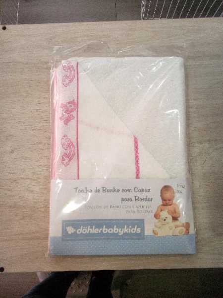 TOALLA CAPUCHA BABY KIDS 90*70