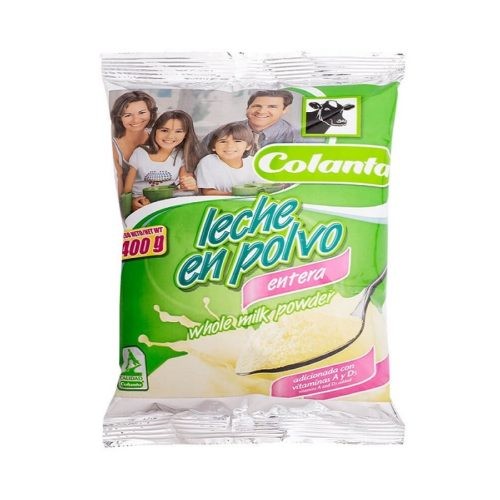 Leche Polvo Entera X 400Gramos – 400grs