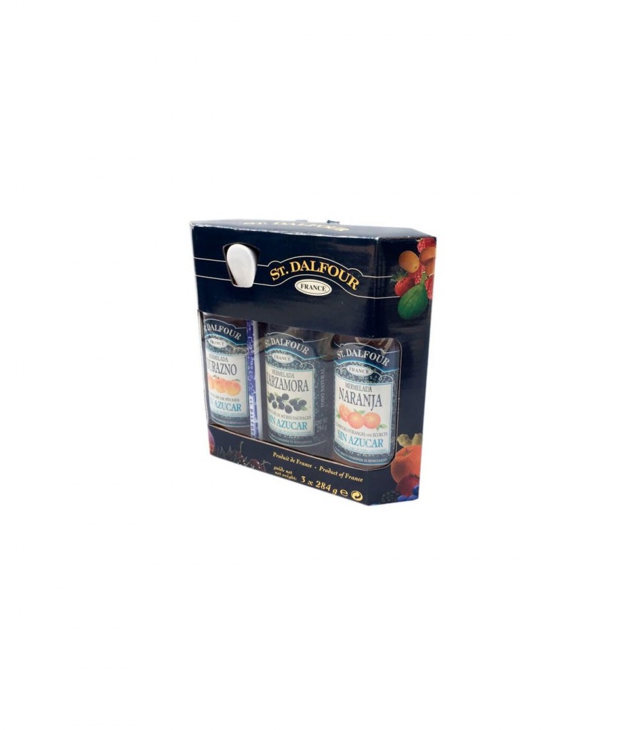 MERMELADA CAJA STDA  X 3  + CUCHARA