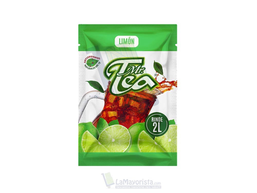 Mr Tea Limón x 20 gr Paca X 12