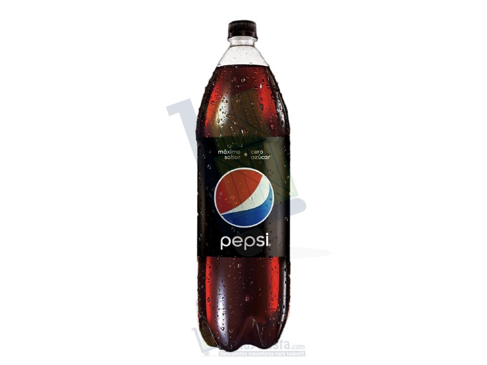Gaseosa Pepsi Black Pet x 2L Paca X 8