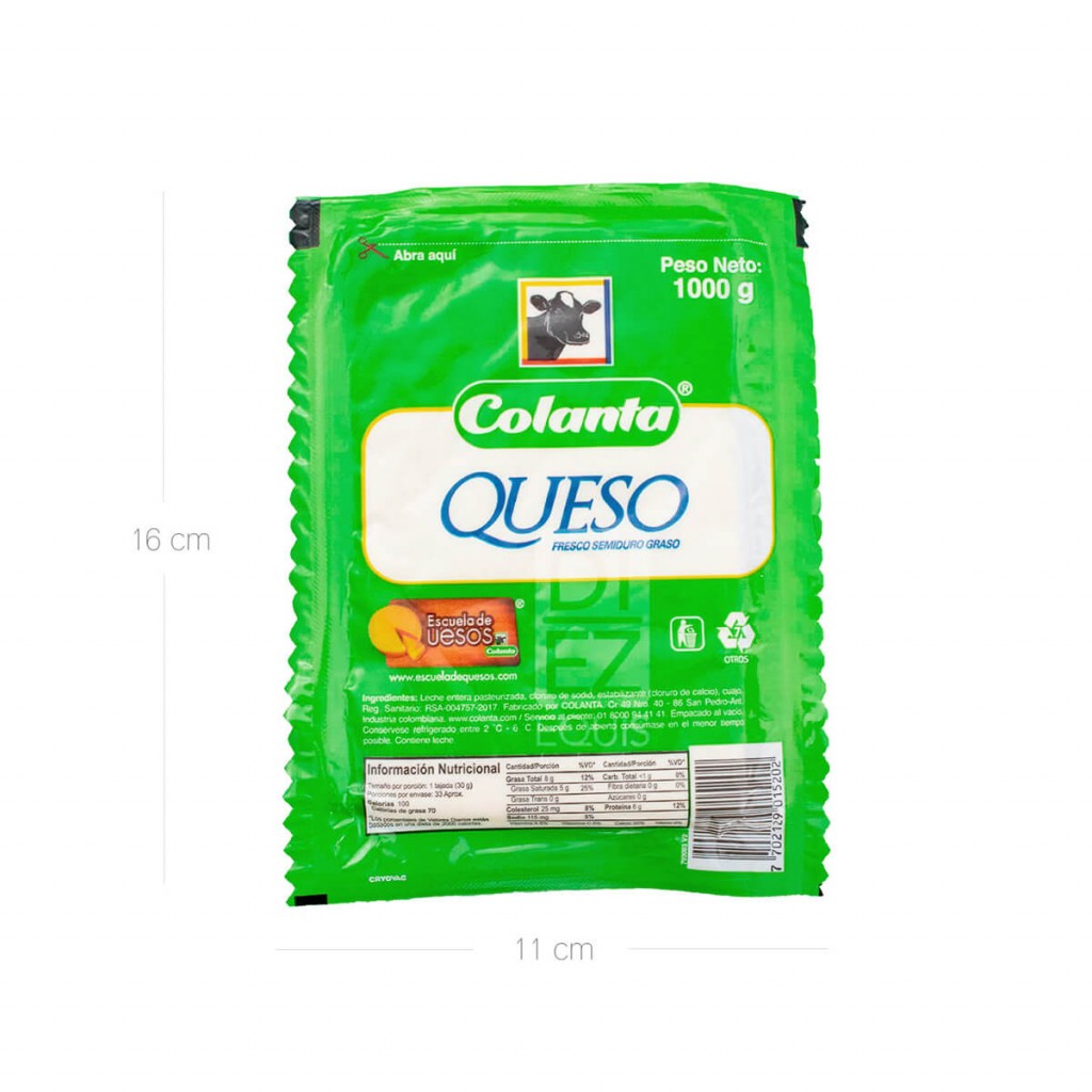 Queso Blanco – 1000grs