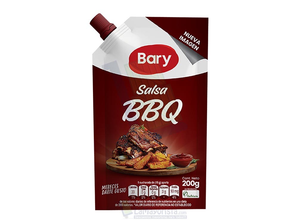 BBQ Bary x 200gr CV Paca X 24