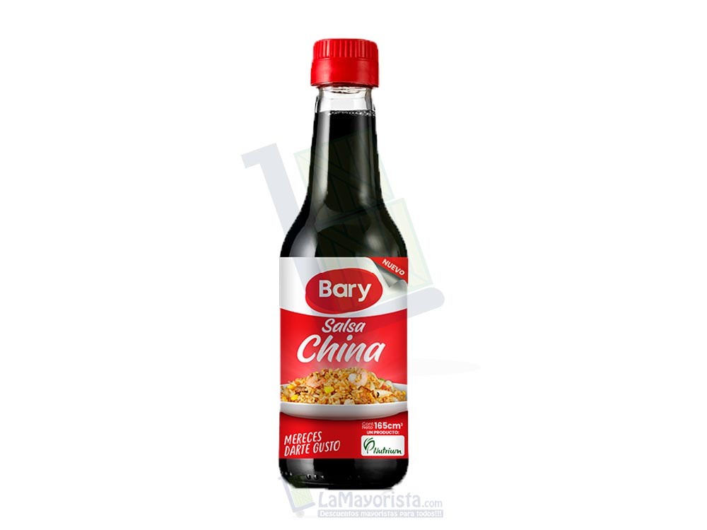 Salsa China Bary Vidrio x 155ml Paca X 24