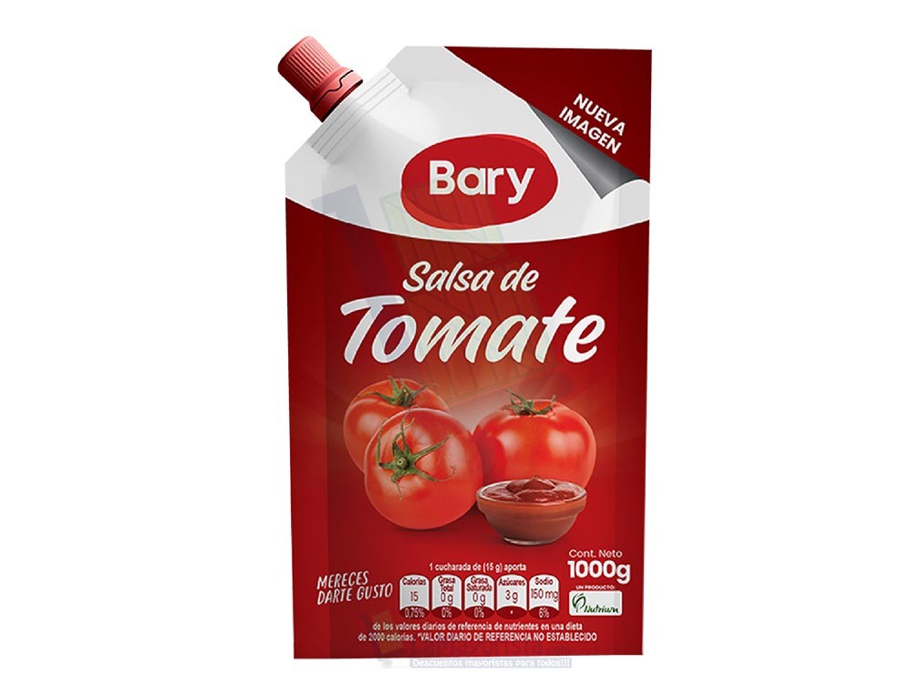 Salsa de Tomate Bary x 1.000gr CV Paca X 12