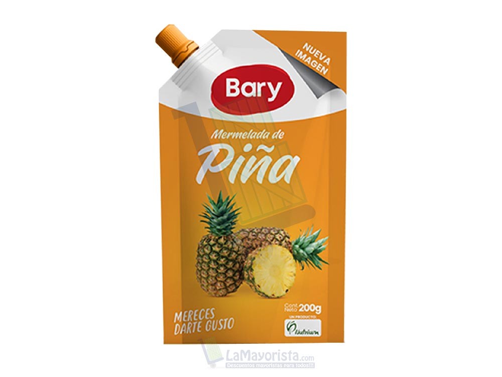 Mermelada Bary Piña x 200 gr CV Paca X 24