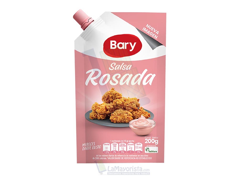 Salsa Rosada Bary x 200gr CV Paca X 24