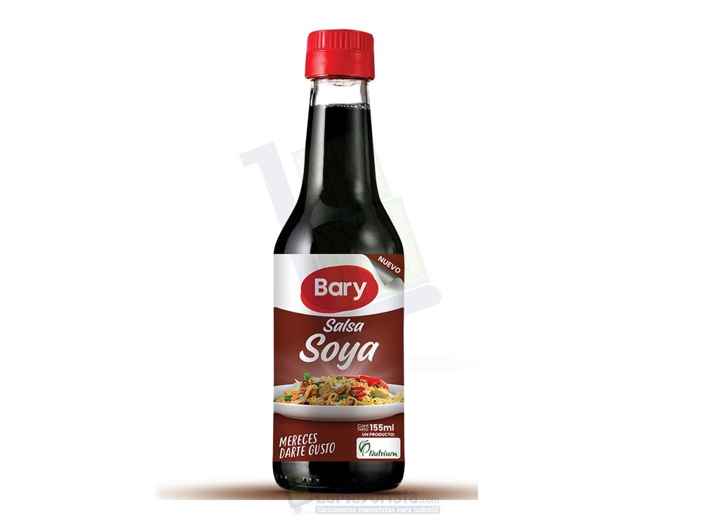 Soya Bary Vidrio x 155ml Paca X 24