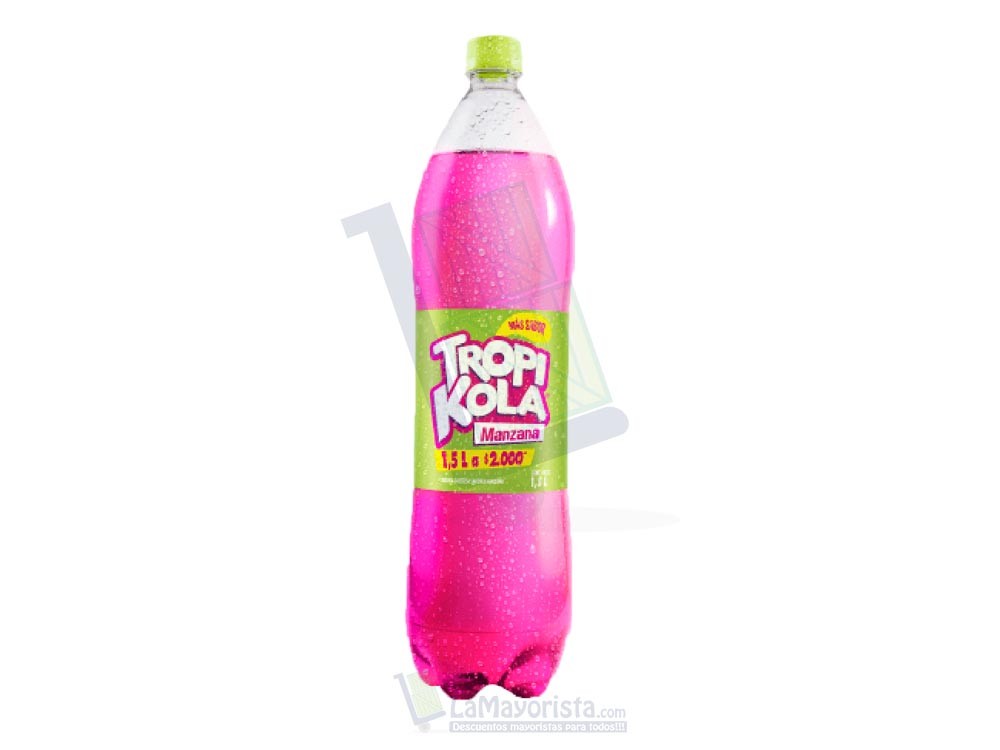 Gaseosa Tropikola Manzana Pet x 1.5L Paca X 12
