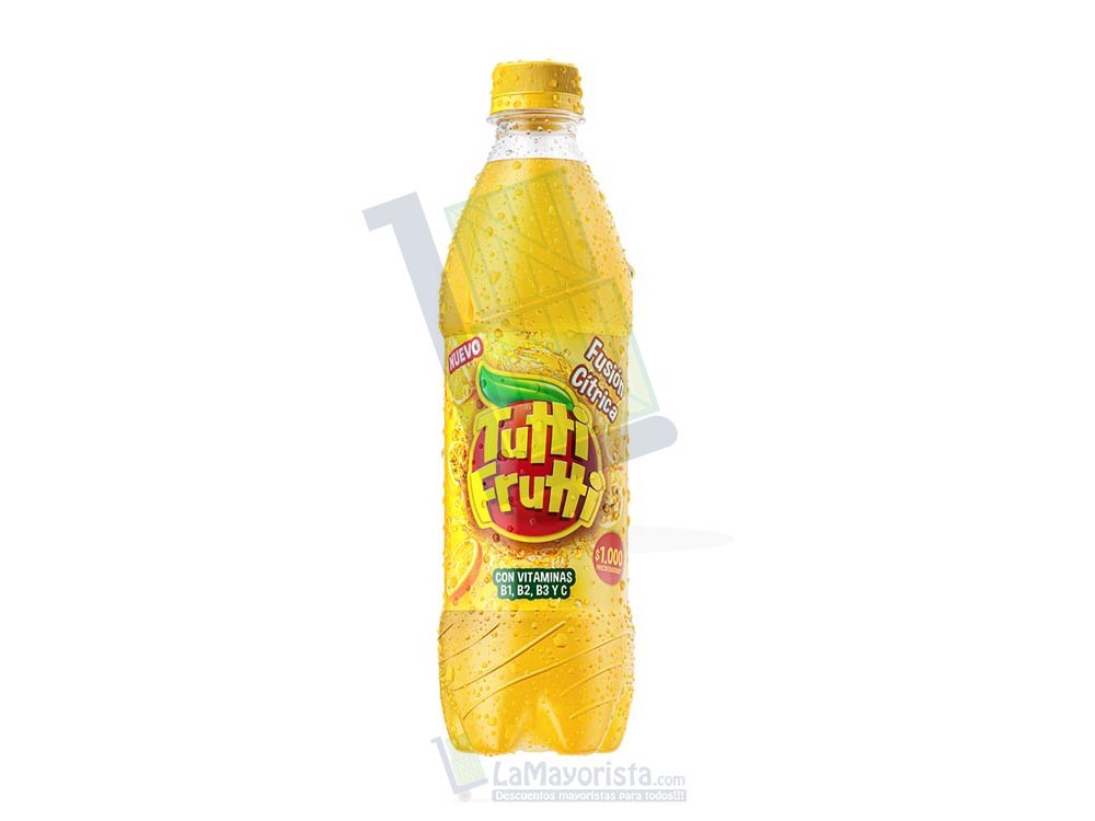 Jugo Tutti Frutti Citrus Fusión Cítrica Pet x 500ml Paca X 15