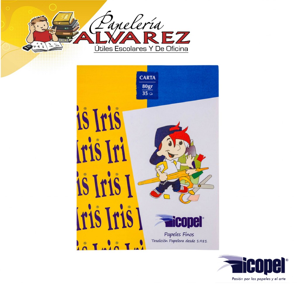 BLOCK IRIS CARTA CANSON 35 HOJAS ICOPEL