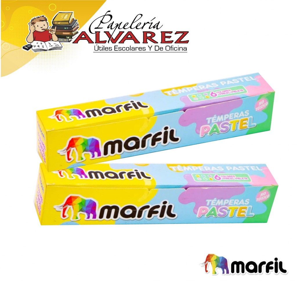 TEMPERA MARFIL X 6 PASTEL