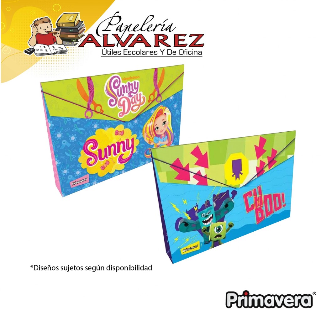 CARPETA PRIMAVERA FUELLE CARTÓN