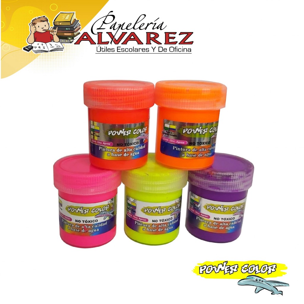 VINILO POWER COLOR 33CC FLUORESCENTES