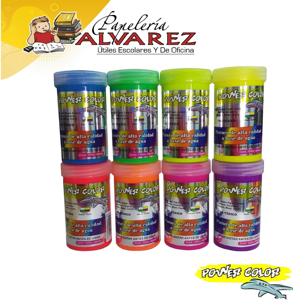 VINILO POWER COLOR 125CC FLUORESCENTE