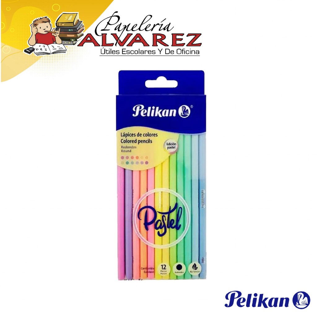 COLOR PELIKAN PASTEL X 12 3MM