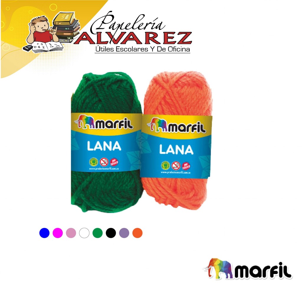 LANA ESCOLAR OVILLO MARFIL 10GR