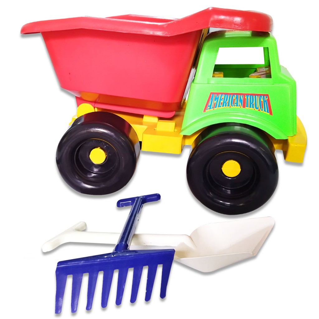 Carro Volqueta Verde