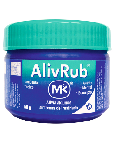 ALIVRUB MK FCO*50GR