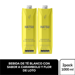 BEBIDA DE TE AMARILLO HATSU *2UND*1000ML
