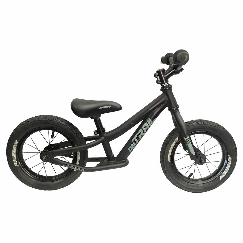 Bicicleta de equilibrio Ontrail sin pedales Negra
