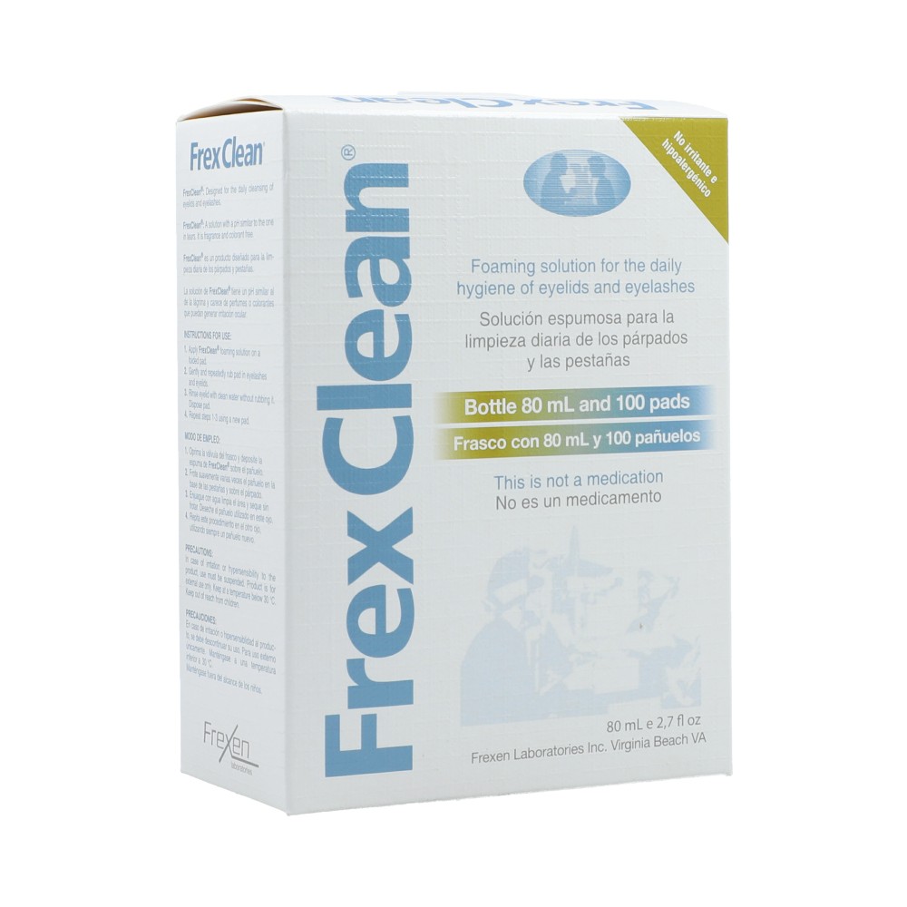 FREX CLEAN SOL ESPUMOSA X 80 ML