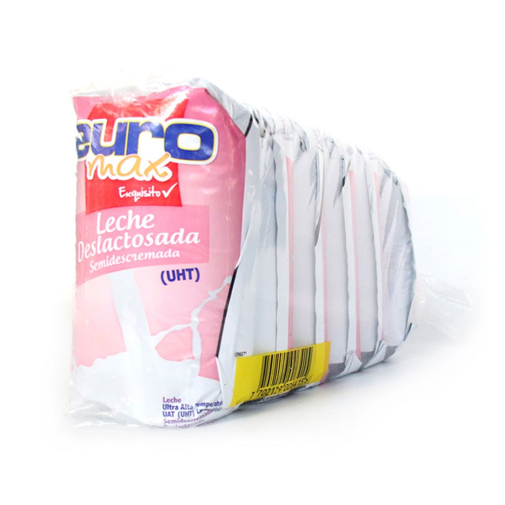 LECHE UHT DESLACTOSADA EUROMAX x 900ML