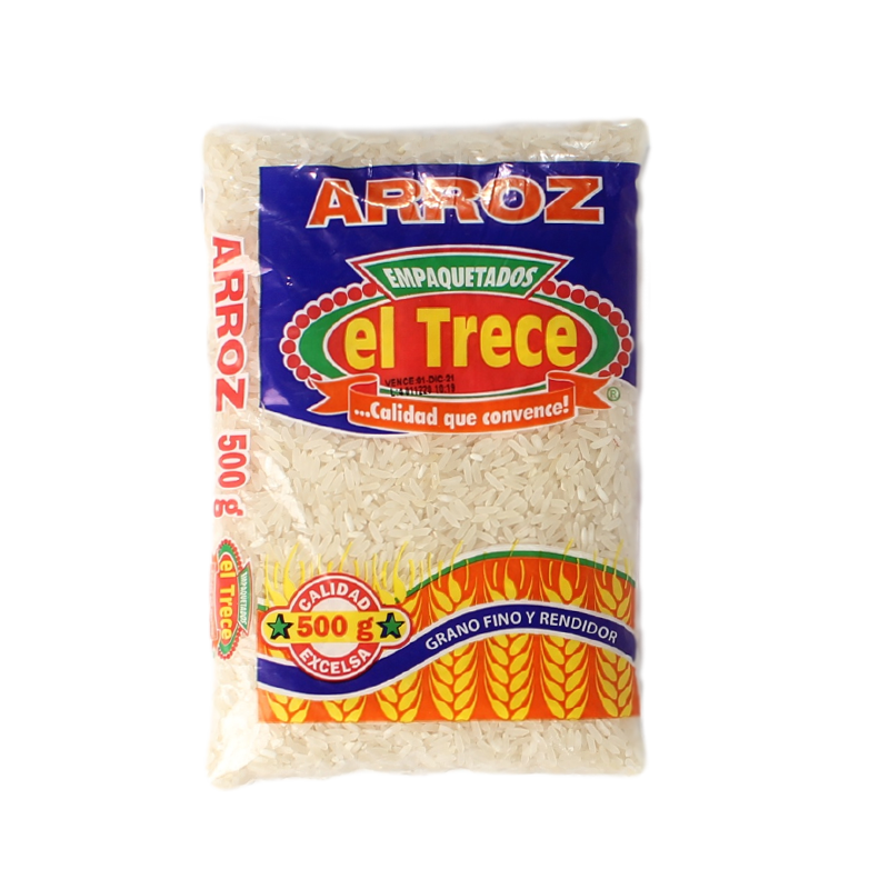 ARROZ EL TRECE 500 GR Presentación: PX25