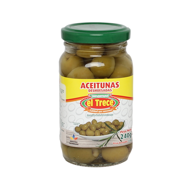 ACEITUNA DESHUESADA X 240G Presentación: CX12