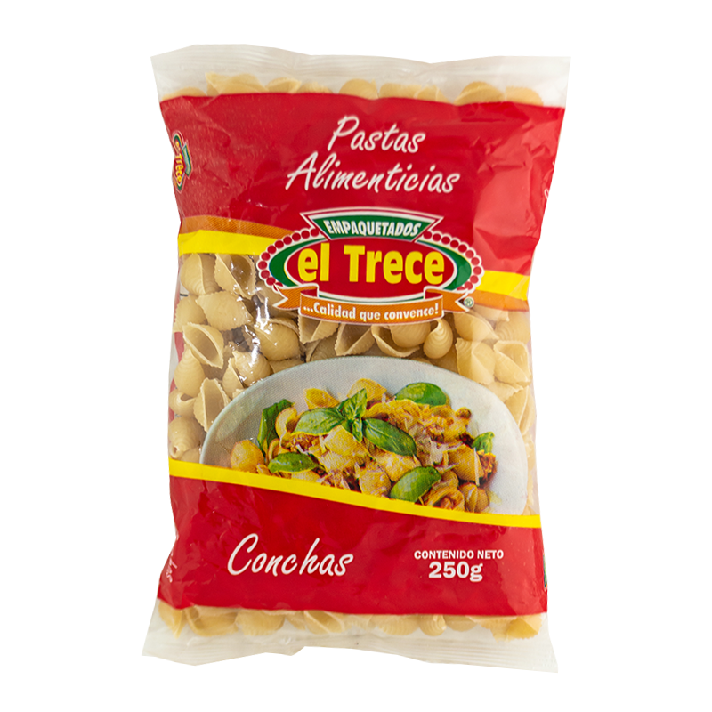 PASTA CONCHAS 250 GR Presentación: PX24