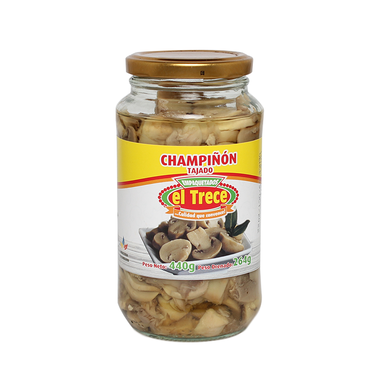 CHAMPIÑON TAJADO 440 GR Presentación: UNI