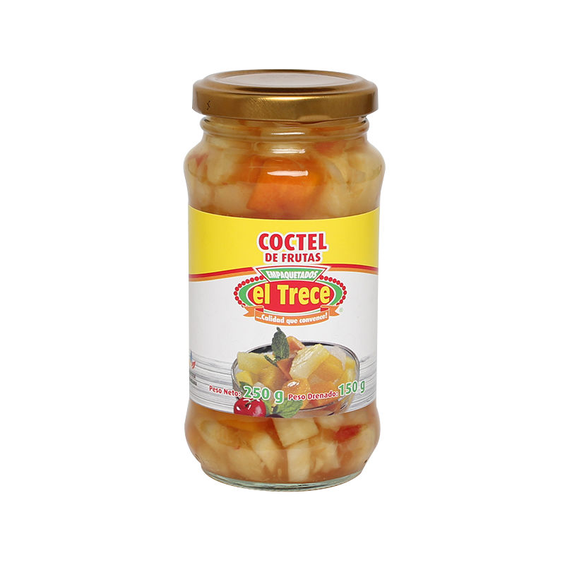 COCTEL DE FRUTAS 250 GR Presentación: CX24