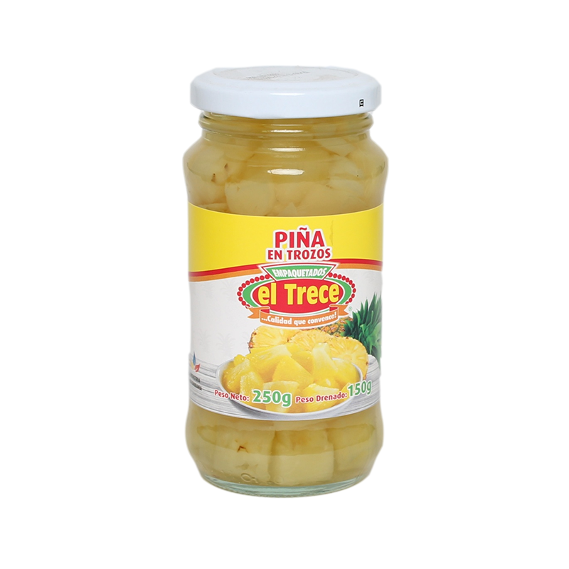 PIÑAS EN TROZOS 250 GR Presentación: CX24