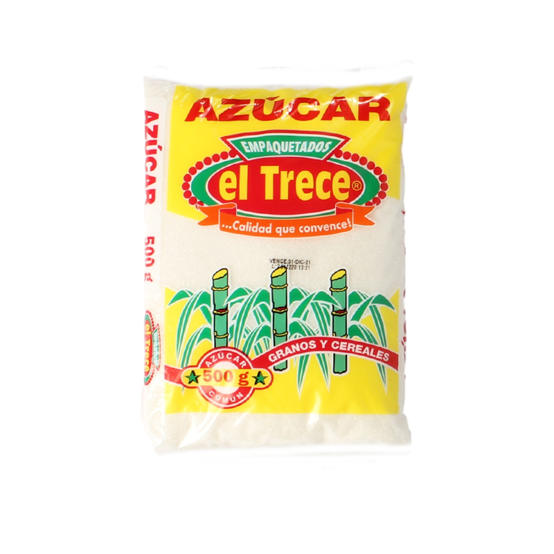 AZUCAR EL TRECE 500 GR Presentación: PX25