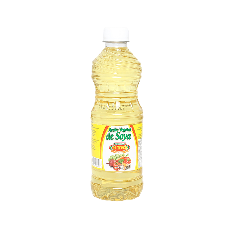 ACEITE SOYA EL TRECE 500 CC Presentación: CX24