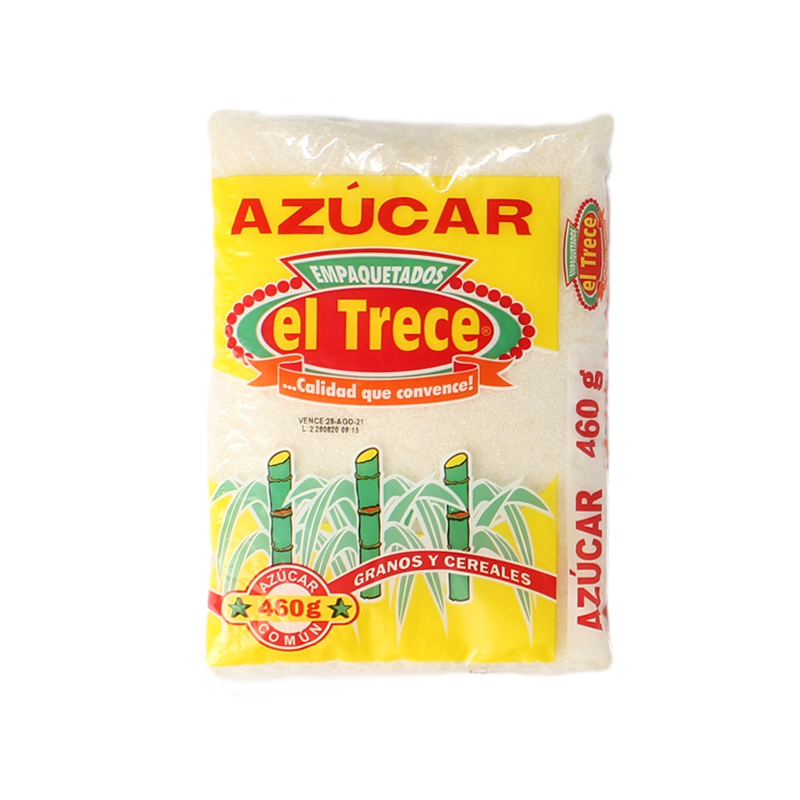 AZUCAR EL TRECE 460 GR Presentación: PX25