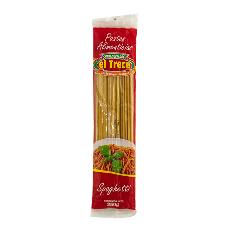 PASTA ESPAGUETTIS 250 GR Presentación: PX24