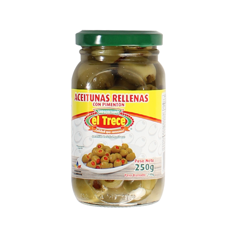 ACEITUNA RELL PIMENT 250G Presentación: UNI