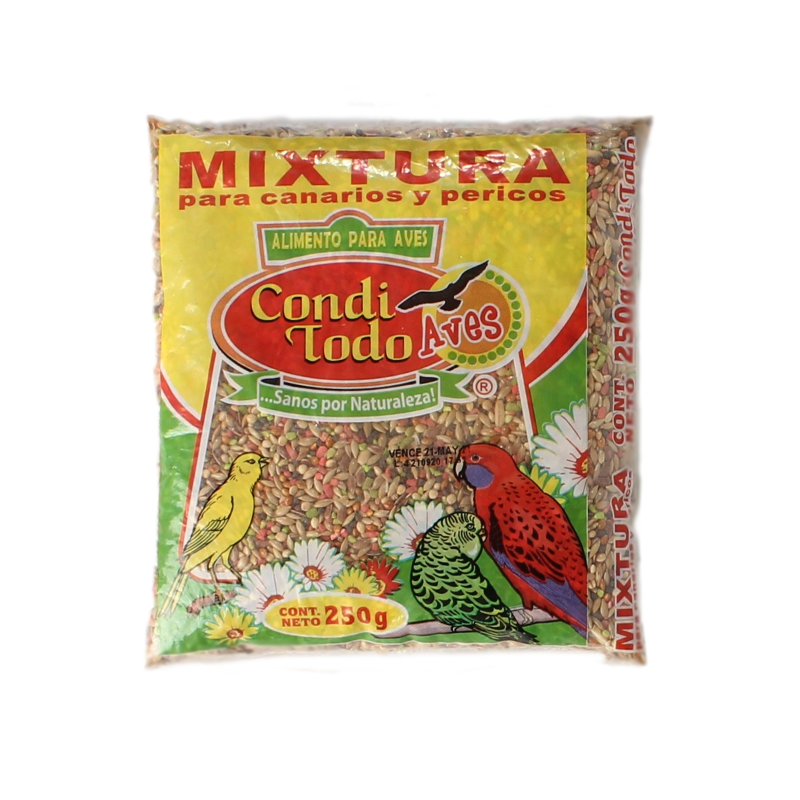 MIX CANARIO PERICO 250 GR Presentación: PX25