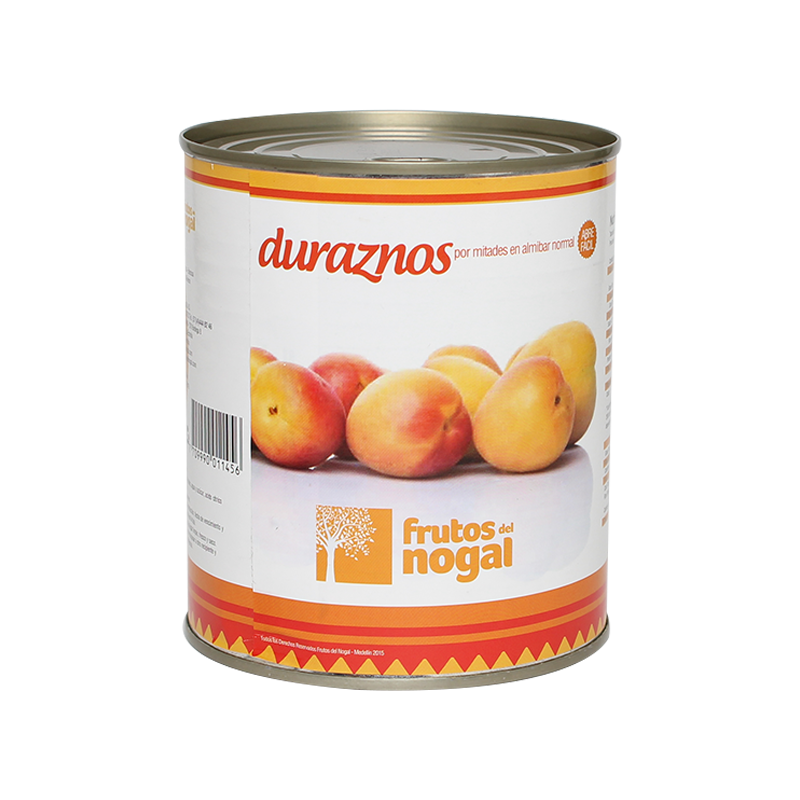 DURAZNO FRUTOS EL NOGAL 820 GR Presentación: CX12