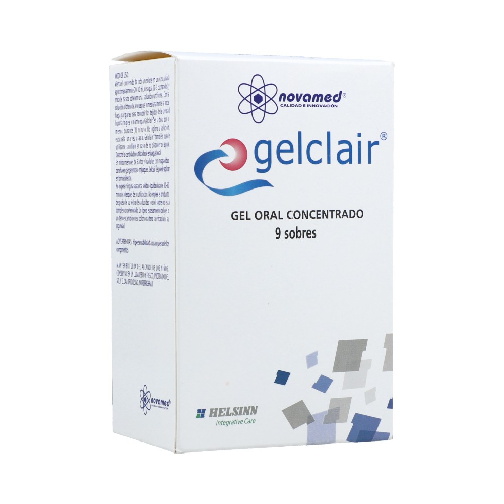 GELCLAIR GEL ORAL CONCENTRADO  CJA X 9 SOBRES