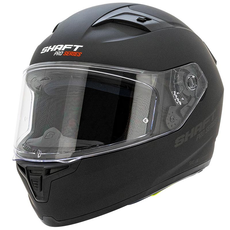 Casco Shaft Pro 545_Hunter Solid Negro Mate Talla L