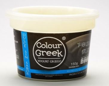 YOGUR COLOUR GREEK DULCE S/SABOR 150 g