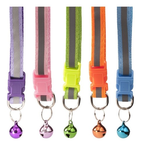 COLLAR REFLECTIVO CON CASCABEL  1X33CM