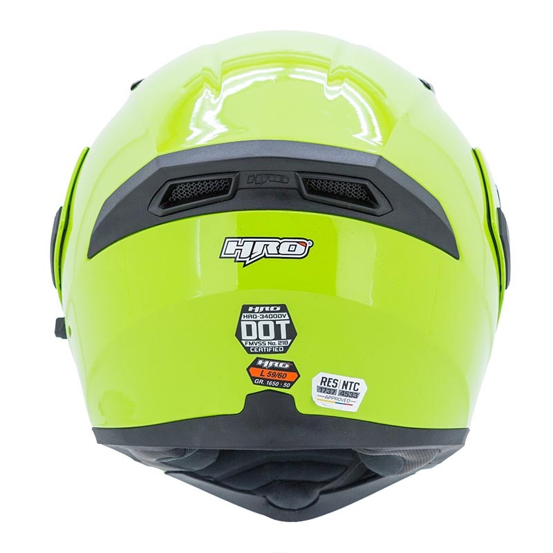 Casco HRO 3400DV Verde Policía Mate Talla S
