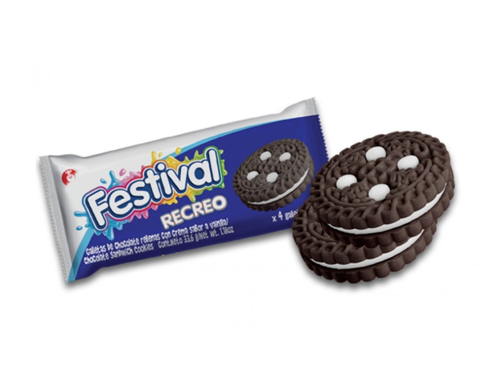 GALLETA FESTIVAL RECREO  x  56 GR