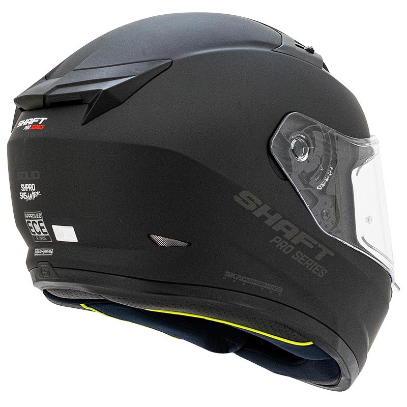Casco Shaft Pro 545_Hunter Solid Negro Mate Talla L