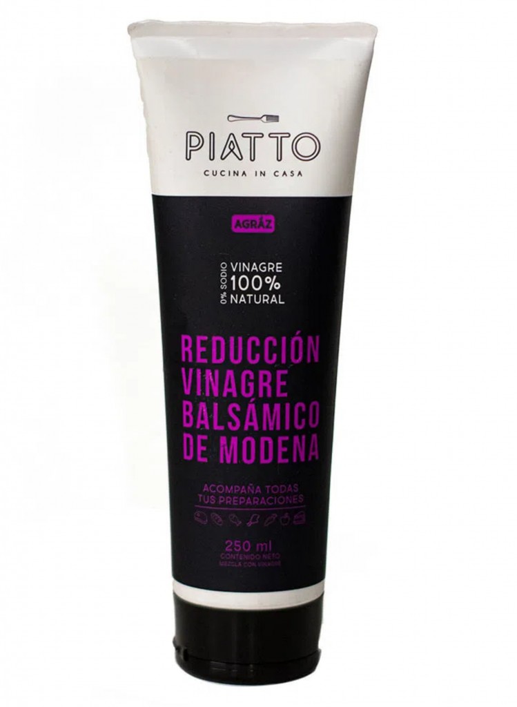 VINAGRE BALSAMICO AGRAZ PIATTO*330 ML