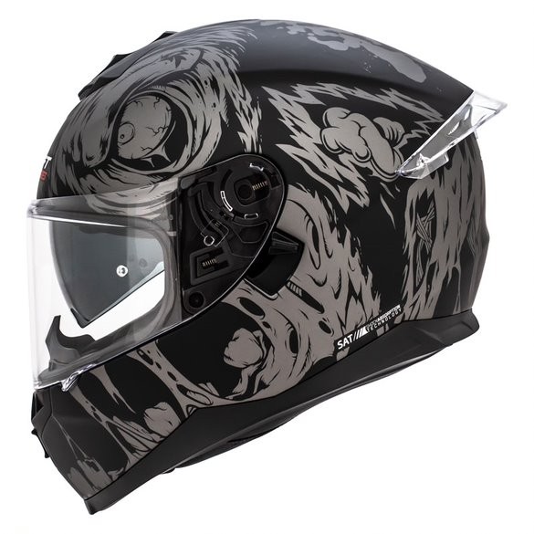 Casco Shaft Pro 600-DV Walker Negro Mate Gris S